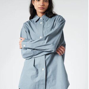 MHL Margaret Howell painters shirt in cotton poplin R$300